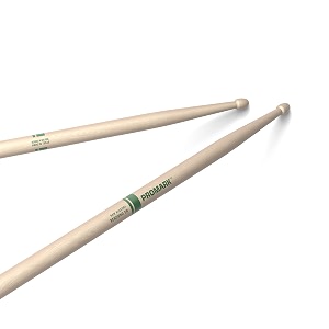 ProMark Rebound 5B Raw Hickory Drumsticks Acorn