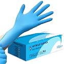 PROMEDIX P Nitrile Disposable Gloves,4mil-100 Count,Gloves Disposable Latex Free,Powder Free for Cooking,Household,Food safe