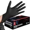 PROMEDIX P Nitrile Disposable Gloves,4mil-100 Count,Gloves Disposable Latex Free,Powder Free for Cooking,Household,Food safe