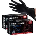 PROMEDIX P Nitrile Disposable Gloves,4mil-100 Count,Gloves Disposable Latex Free,Powder Free for Cooking,Household,Food safe