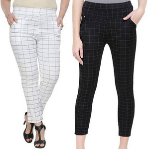 promise deal multicolor jegging checkered