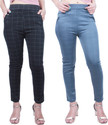Promise Deal Multicolor Jegging (Checkered)