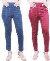 Promise Deal Multicolor Jegging (Checkered)