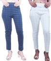 Promise Deal Multicolor Jegging (Checkered)