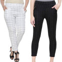 Promise Deal Multicolor Jegging (Checkered)