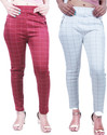 Promise Deal Multicolor Jegging (Checkered)