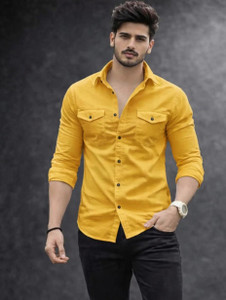 PROMO FASH Men Regular Fit Solid Spread