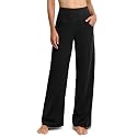 Promover Wide Leg Pants for Woman Yoga Pants with Pockets Stretch