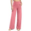 Promover Wide Leg Pants for Woman Yoga Pants with Pockets Stretch