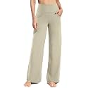 Promover Wide Leg Pants for Woman Yoga Pants with Pockets Stretch