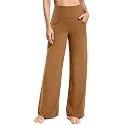 Promover Wide Leg Pants for Woman Yoga Pants with Pockets Stretch