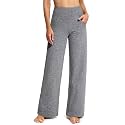 Promover Wide Leg Pants for Woman Yoga Pants with Pockets Stretch