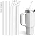 PROOCI 10-Pack 12" Reusable Straws for Stanley & Yeti 30oz-40oz Cup Tumbler