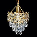 Prop It Up 40 Watts Chandelier, White, Round(Electric, Stainless Steel)
