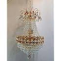 Prop It Up Chandelier, Red, Round