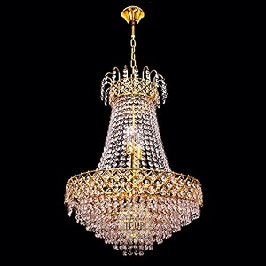 prop it up round chandelier white