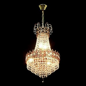 prop it up round chandelier  white 