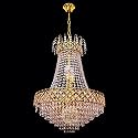 Prop It Up Round Chandelier (White)