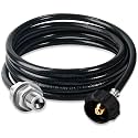 Propane Fuel Filter with 10FT Propane Hose Compatible with Etc Portable Heaters, CSA Certified,QCC1/Type1 Adapter Connect 20-45 lb Propane Tanks