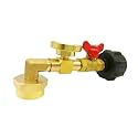 Propane Refill Adapter, Fill 1 Pound Bottles from 20lb Tank, Easy to Use, Solid Brass