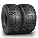PROPARTS 2Pcs 15x6.00-6nhs Lawn Mower Tires - 15x6.00-6 tire for Garden &amp; Tractor, 570lbs Capacity, Fits Grass Mud Hilly Terrain, 4PR