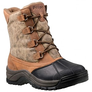 Propet Mens Blizzard Mid Lace Canvas Boot