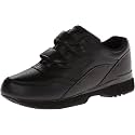 Propet Womens Tour Walker Strap Walking Walking Sneakers Shoes - Black