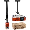 PropVue Universal Projector Mount, Ceiling or Wall, 13.8" to 21", Pack of 2