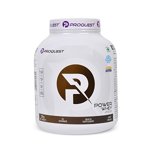 proquest whey protein powder cafe mocha 2 kg  44 lbs 55 servings  24g protein per scoop  lab tested  with probiotics amp digezyme  perfect for pre-workout post-workout or intra-workout supplement supporting muscle recovery amp performance