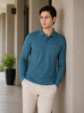 PRORIDERS Solid Men Polo Neck Green T-Shirt