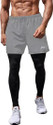 Prosharx Solid Men Grey Tights