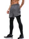 Prosharx Solid Men Grey Tights
