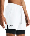 Prosharx Solid Men White Gym Shorts