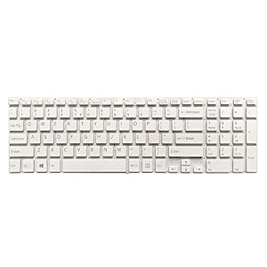 prospective keyboard replacement for sony svf1521gsaw laptop white