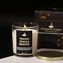 PROSPERRO LUMO by Parkash Candles Premium Scented Soy Wax Candle 200 gm 25-30 Hrs Luxury Aroma Therapy Votive Jar Scented Candles for Home Decor Gift Set (French Vanilla Essence)