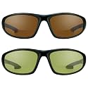 proSPORT Bifocal Safety Glasses ANSI Z87 Wrap Around Protective Sunglasses for Work, Motorcycle, Outdoor UV 400 Anti Glare