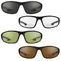 proSPORT Bifocal Safety Glasses ANSI Z87 Wrap Around Protective Sunglasses for Work, Motorcycle, Outdoor UV 400 Anti Glare