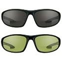 proSPORT Bifocal Safety Glasses ANSI Z87 Wrap Around Protective Sunglasses for Work, Motorcycle, Outdoor UV 400 Anti Glare