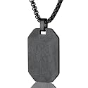 PROSTEEL St Christopher/St Benedict/St Michael Pendant Necklace for Men