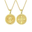 PROSTEEL St Christopher/St Benedict/St Michael Pendant Necklace for Men