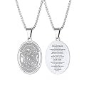 PROSTEEL St Christopher/St Benedict/St Michael Pendant Necklace for Men