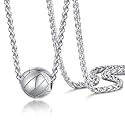 PROSTEEL Soccer/Baseball/Football/Basketball/Volleyball Necklace for Men