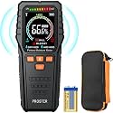 Proster Pinless Moisture Meter 3/4" Depth Color Alarm Non-Destructive
