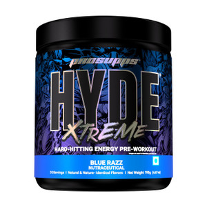 PROSUPPS HYDE XTREME 195 GM BLUE RAZZ