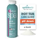 ProTeam Spa pH Decreaser for Hot Tub - pH Down Hot Tub pH Decreaser Bundle with SplashWiz Spa & Hot Tub Chemicals Care Guide e-Book Made in USA (1.5 lb)