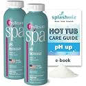 ProTeam Spa pH Increaser for Hot Tub - pH Up Hot Tub pH Increaser - with SplashWiz Hot Tub Chemicals Care Guide e-Book - Made in USA (1 lb) (2 Pack)