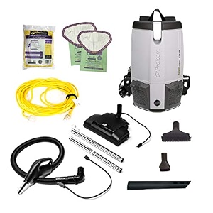proteam welectrified hose outlet 103224 cleaner provac fs 6 vacuum backpack with hepa media filtration and commercial power nozzle tool kit 6 quart corded
