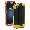 IYOUBOL Protective Cover Bumper Case Rugged Boot with Hand Strap for Zebra TC51 TC510K TC52 TC56 TC57 TC57X TC52X TC5X (Red+Yellow)