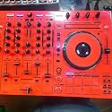 Protective Cover Skin for Pioneer DDJ-SX Protective Film Sticker (Red)