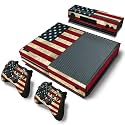 Protective Vinyl Skin Decal Cover for Xbox One Stars and Stripes